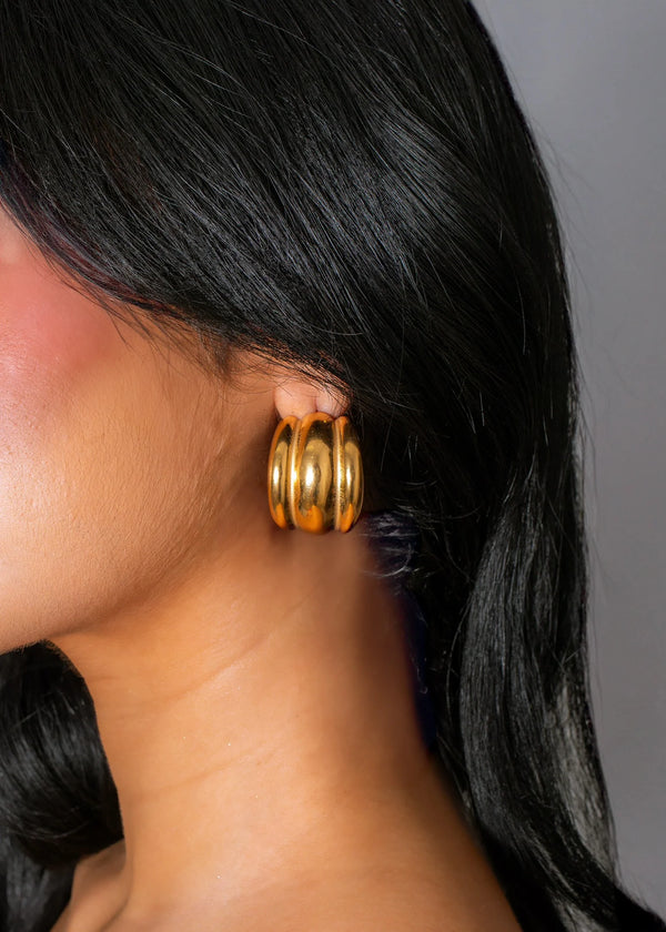 Radiant Orbit Earrings GOLD