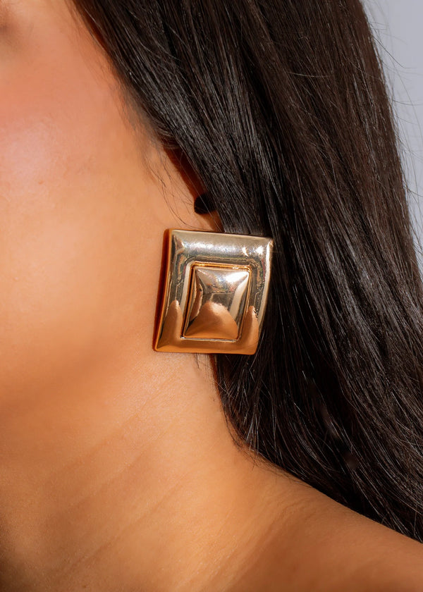 Geometric Luxury Earrings GOLD